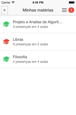 Presente! Controle de Faltas screenshot 2