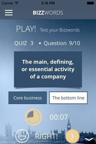 Bizzwords Business English screenshot 2