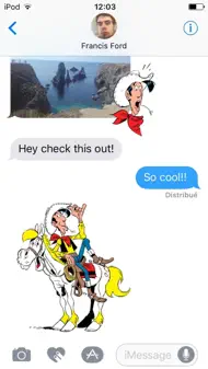 Lucky Luke Stickers iphone bilder 0