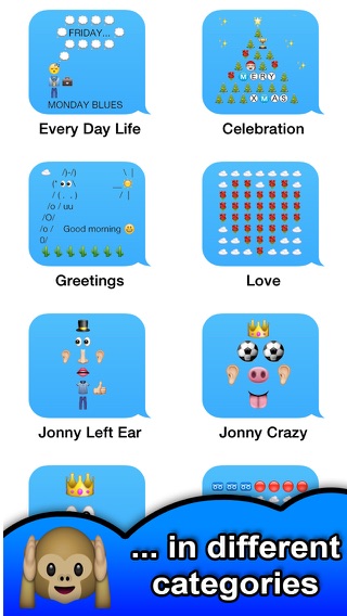 SMS Smileys Emoji Sticker PROのおすすめ画像3