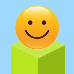 Cube Skip Emoji Tomber : Émotion Rolling Ball Jeux Sans Fin
