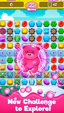 Game screenshot Candy Gummy Bears - The Kingdom of Match 3 Games mod apk