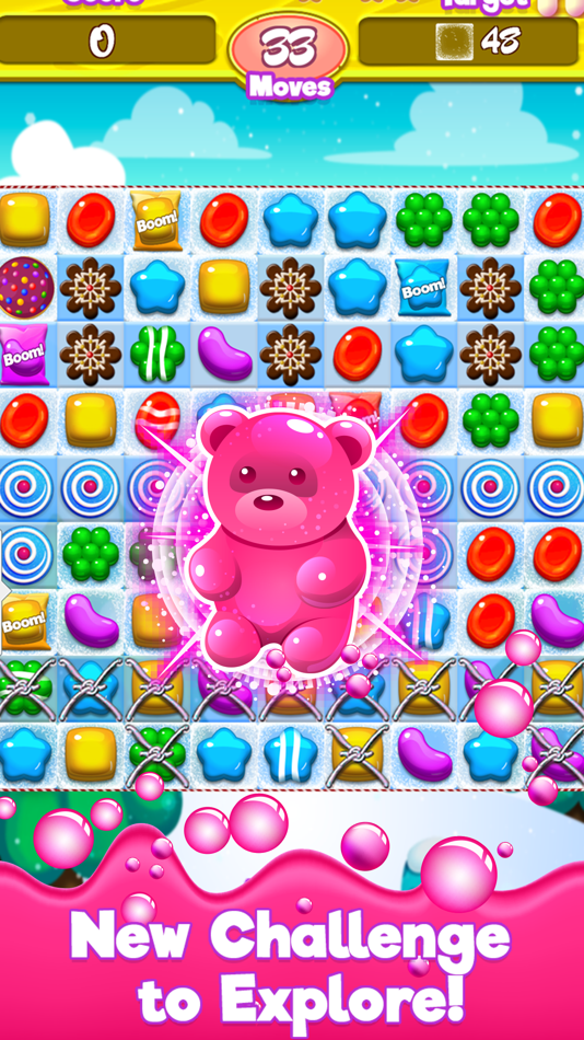 Candy Gummy Bears - The Kingdom of Match 3 Games - 3.1 - (iOS)