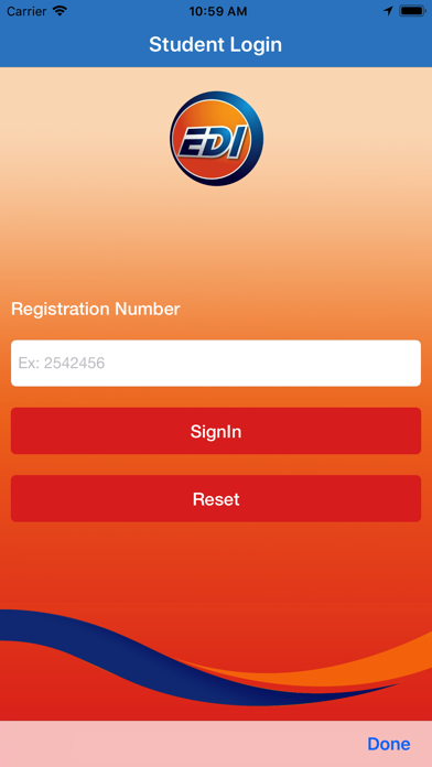 Screenshot #1 pour Student Enquiry