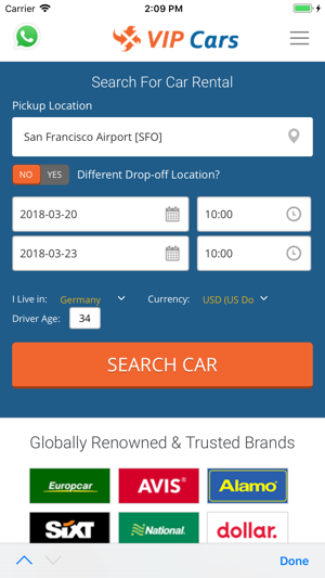 VIPCars.com – Car Rental(圖1)-速報App