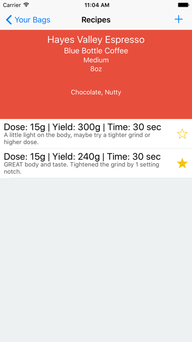 Screenshot #3 pour Espresso Recipes