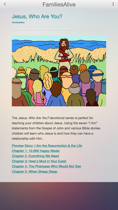 FamiliesAlive | fun & meaningful family devotions iPhone screenshot 2 - Education app