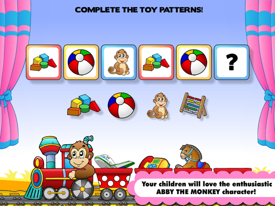 Abby Monkey Basic Skills Pre K iPad app afbeelding 5