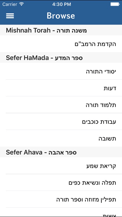 Mishnah Torah - Rambam
