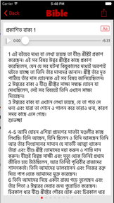 Bengali Bible (Audio) screenshot