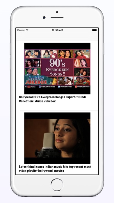 Screenshot #1 pour Hindi Audio Songs