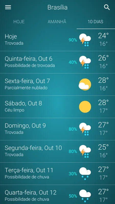 Tempo: Brasil screenshot 5 of 5