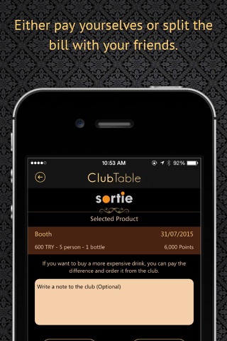 ClubTable - Nightclub Reservation - Book a Table screenshot 2