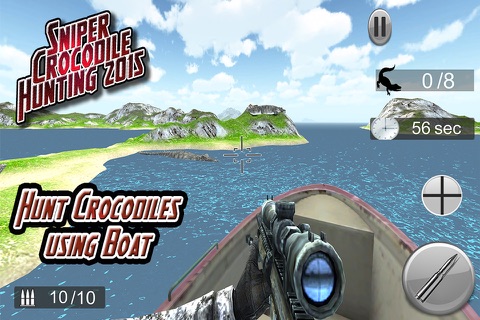 American Sniper Crocodile Hunting 2015 screenshot 4