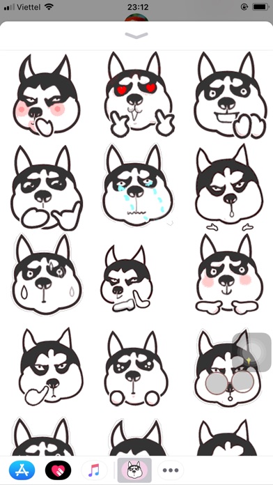 Shiba Emoji Animated Stickers screenshot 2