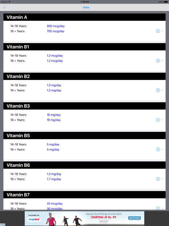 Screenshot #5 pour Vitamins!!!