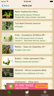 ayurvedic remedies - treatment - herbs iphone screenshot 2