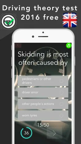 Game screenshot Driving theory test 2016 free - UK DVSA practice mod apk