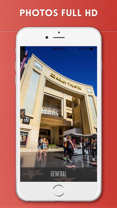 Screenshot #2 pour Hollywood Guide de Voyage avec Cartes Offline