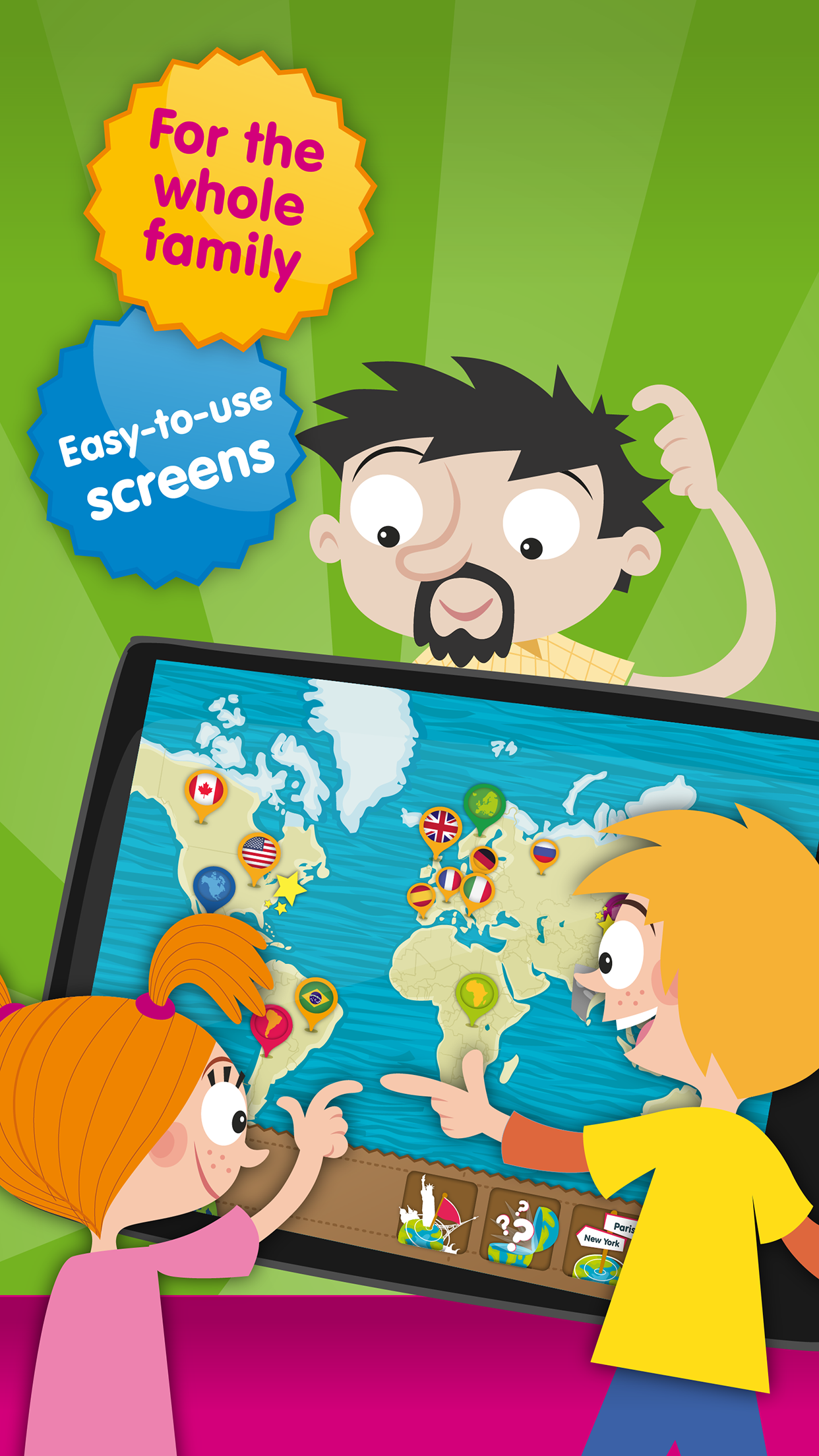 Planet Geo - Fun Games of World Geography for Kids