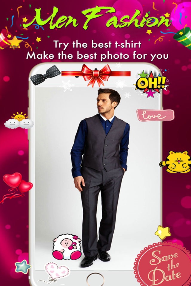 Hot Men Suit Fashion Photo Editor screenshot 4