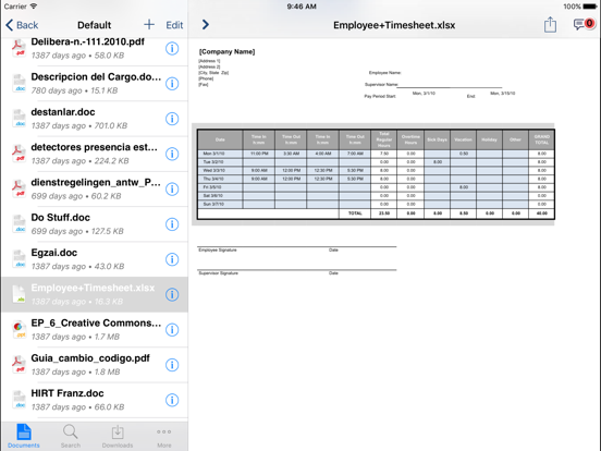 Screenshot #4 pour LogicalDOC Mobile
