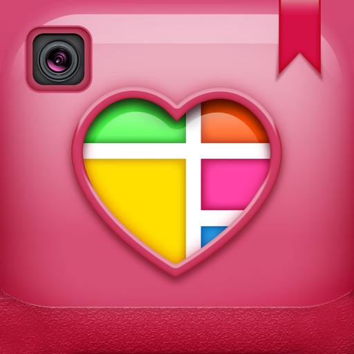 Love Collage Maker Pic Editor - Beautiful Photo Frames and Cam Effects icon