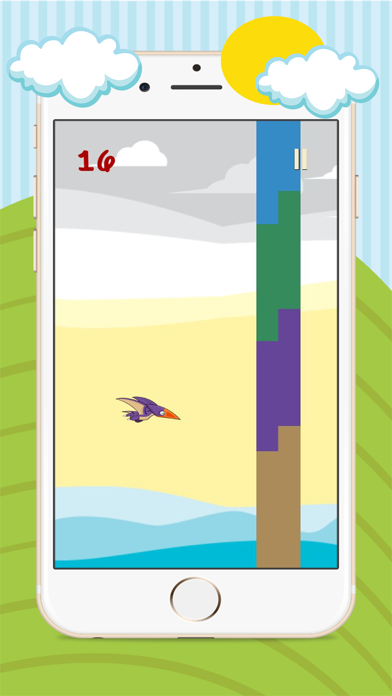Screenshot #2 pour Dinosaur Bird Flying Games For Kids App