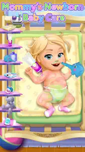 Baby Girl Care Story - Family & Dressup Kids Games screenshot #2 for iPhone