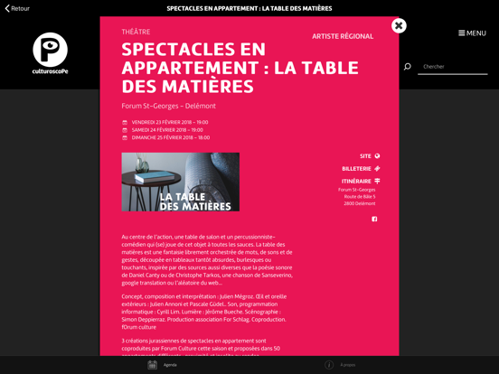 Screenshot #5 pour culturoscoPe - agenda culturel