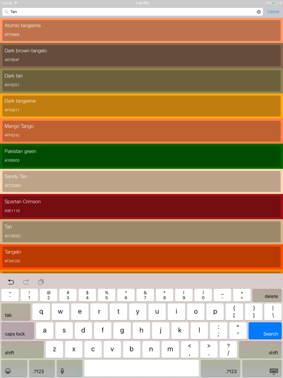 ColorBlind Color Finder iPad screenshot 4 - Entertainment app