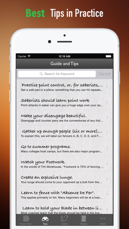 Fencing for Beginners: Tips and Tutorials screenshot-3