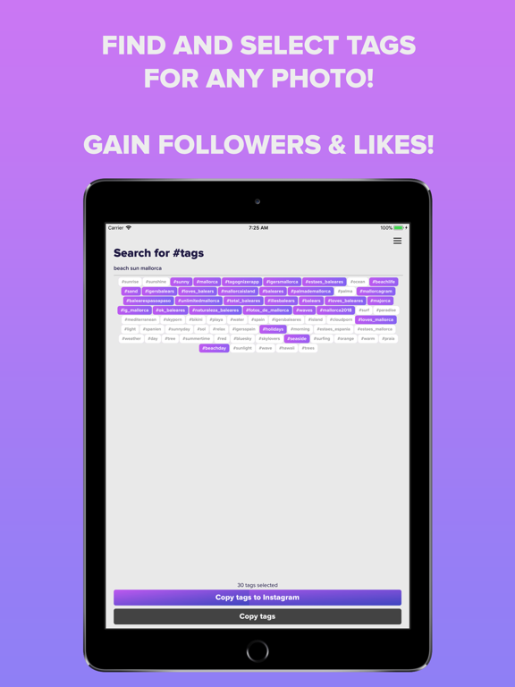 Tagognizer iPad screenshot 1 - Social Networking app