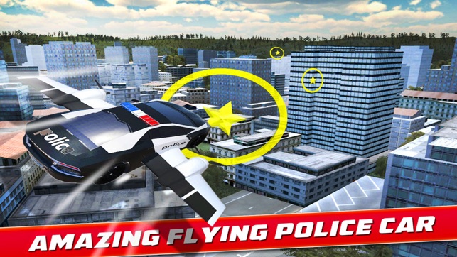 Flying Police Car(圖2)-速報App