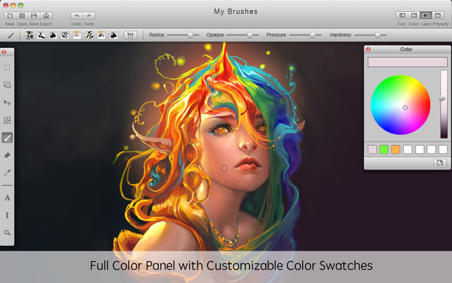 Mybrushes-Sketch, Paint, Design Screenshot