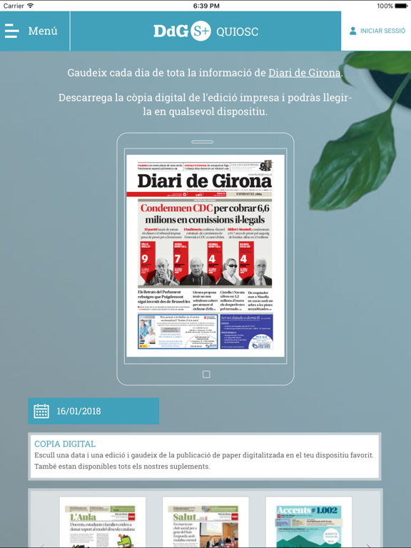 Screenshot #4 pour Quiosc Diari de Girona