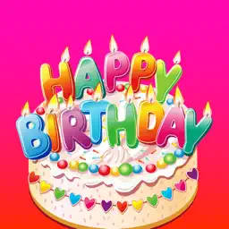 Happy Birthday Wish Stickers app icon