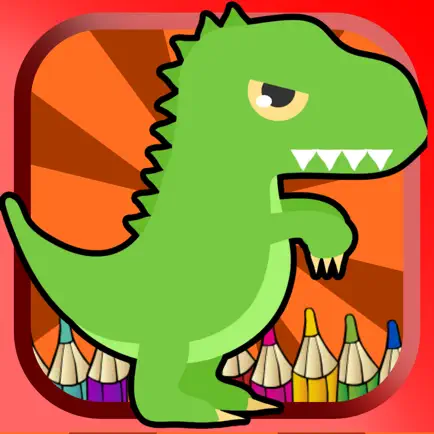 dinosaur coloring for kid-fun drawing free crayon for toddler Читы