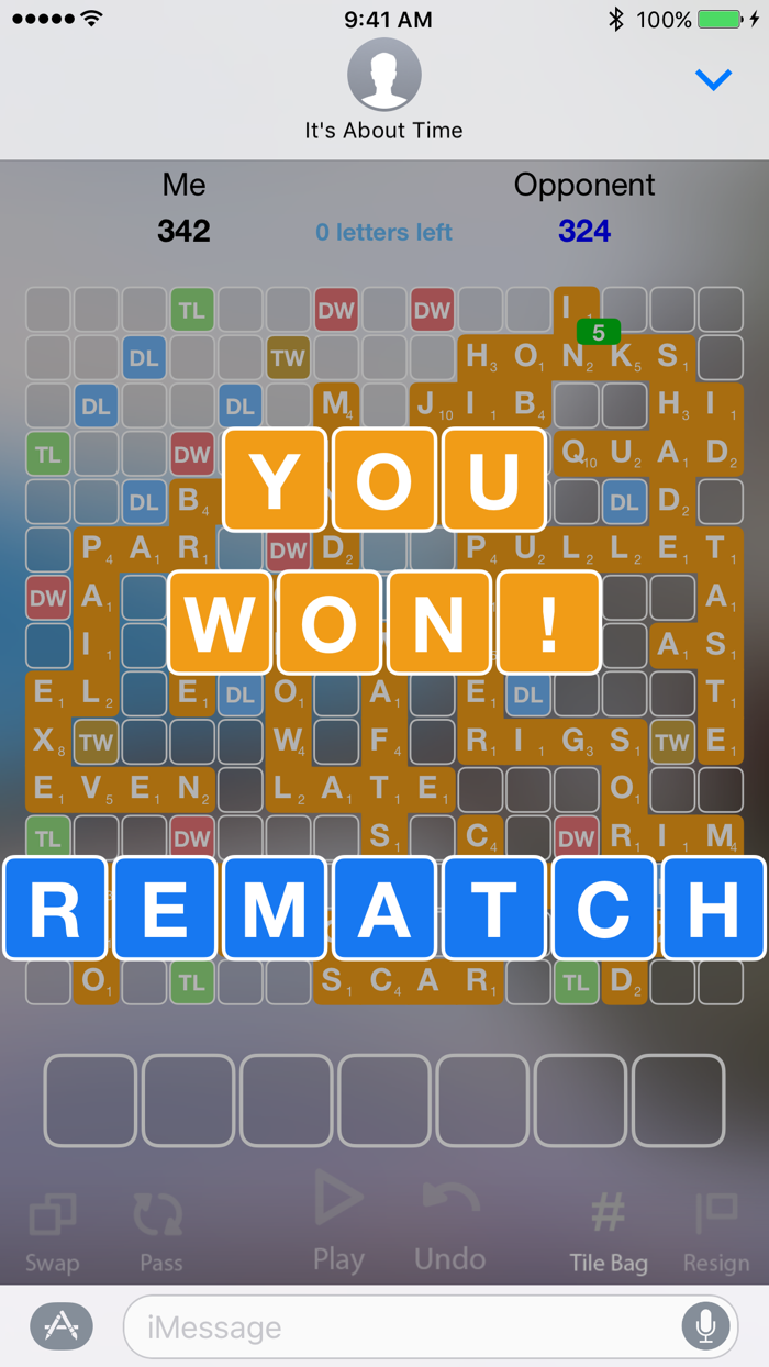 Words for iMessage Game