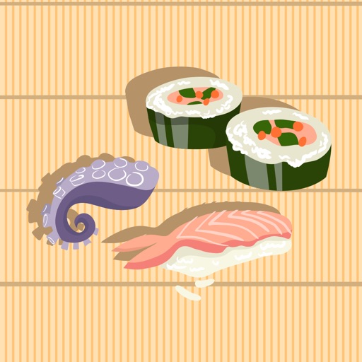 Sushi & Japanese Food Stickers by VICTOR VERDU
