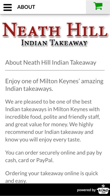 Neath Hill Indian Takeaway screenshot-3