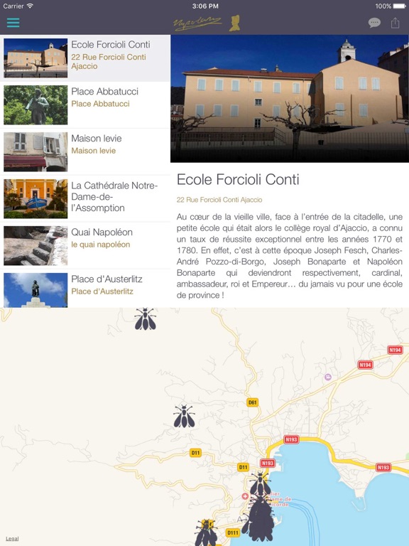 Screenshot #6 pour Napoleon à Ajaccio