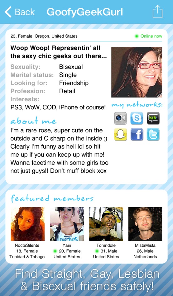 - Social Text Messenger to Match Straight, Gay, Lesbian Singles nearby for ...