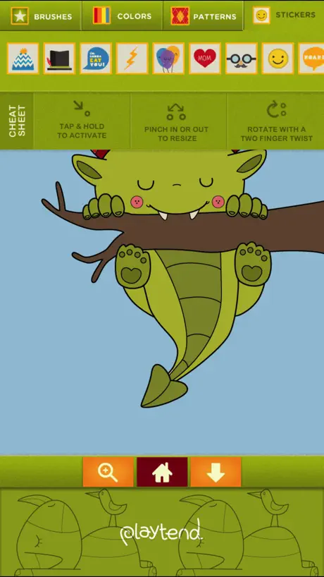 Monster Coloring Book