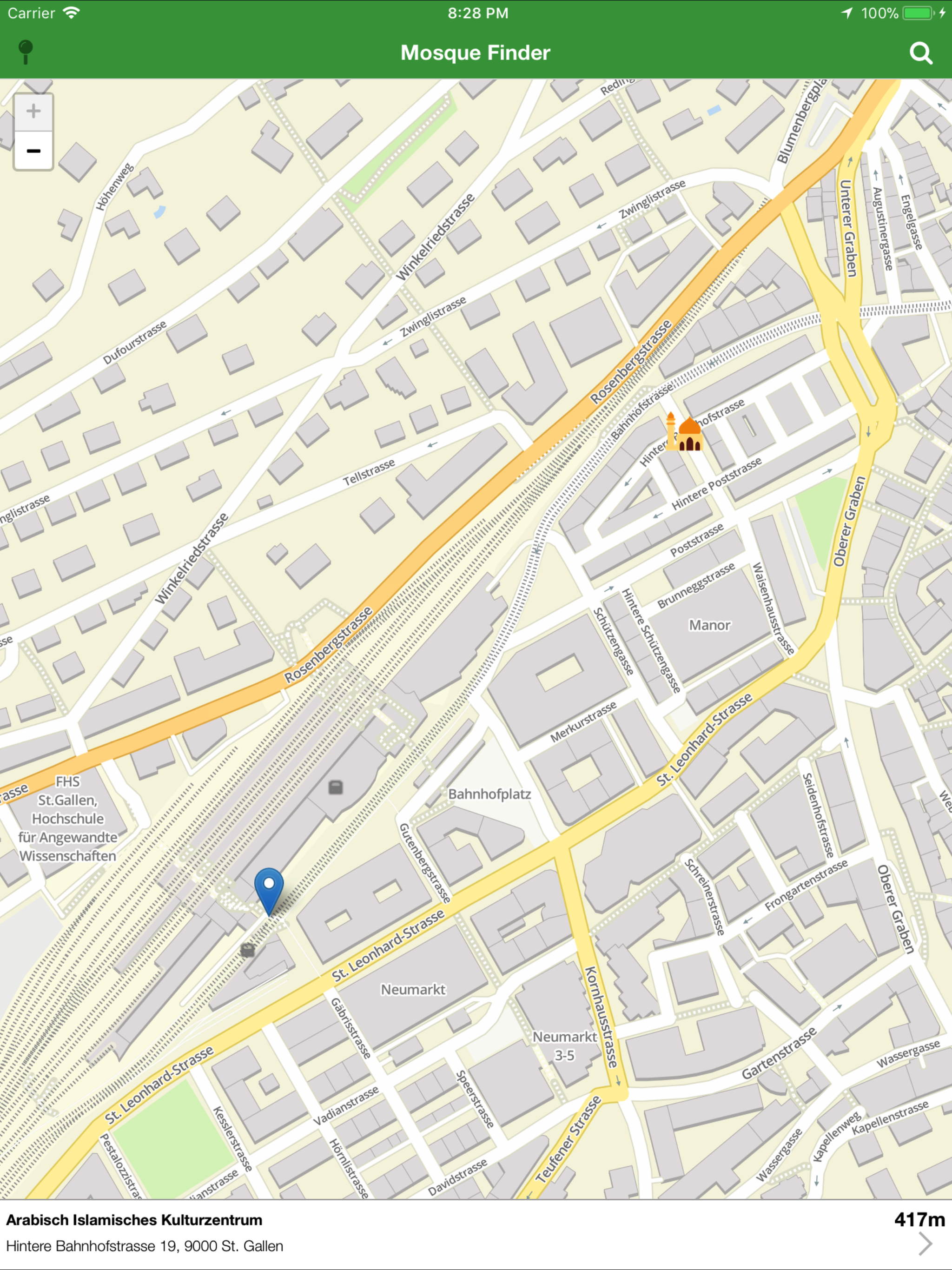 Mosque Finder CH
