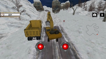 Snow Rescue Crane Driving 2018 screenshot 2