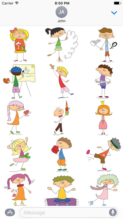 Cartoon Face Emoji Sticker - DHS Pack 02