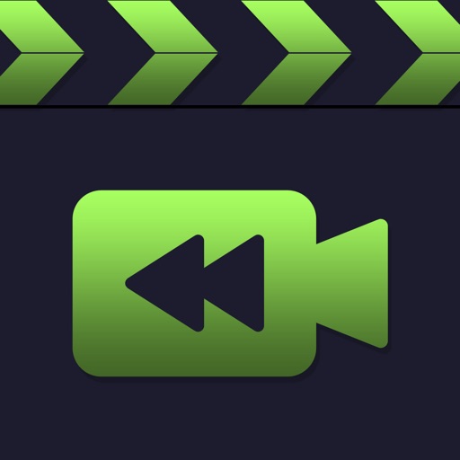 Video Reverse: Reverse cam & Video Rewind Motion Icon