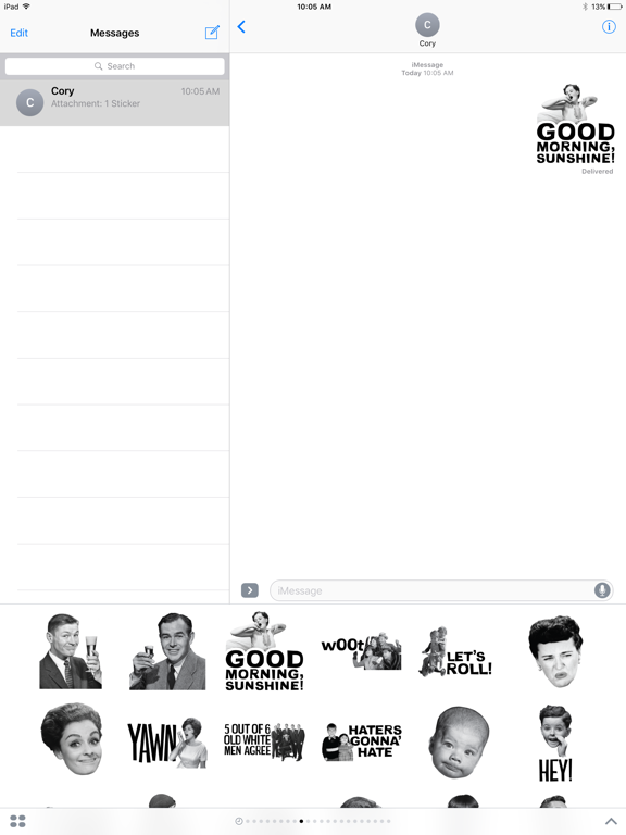 Screenshot #5 pour Rad Retro Sticker Pack