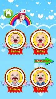 baby doctor dentist salon games for kids free iphone screenshot 4